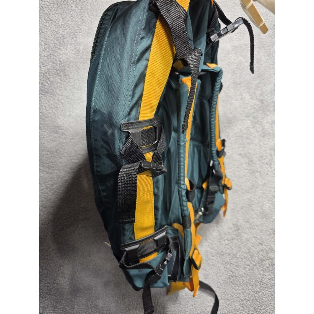Vintage Ortovox CUMULUS Tour Hiking Backpack GREEN Orange Yellow SEE DESCRIPTION - Picture 9 of 16